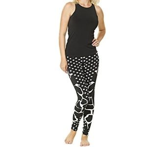 Multi pattern leggings